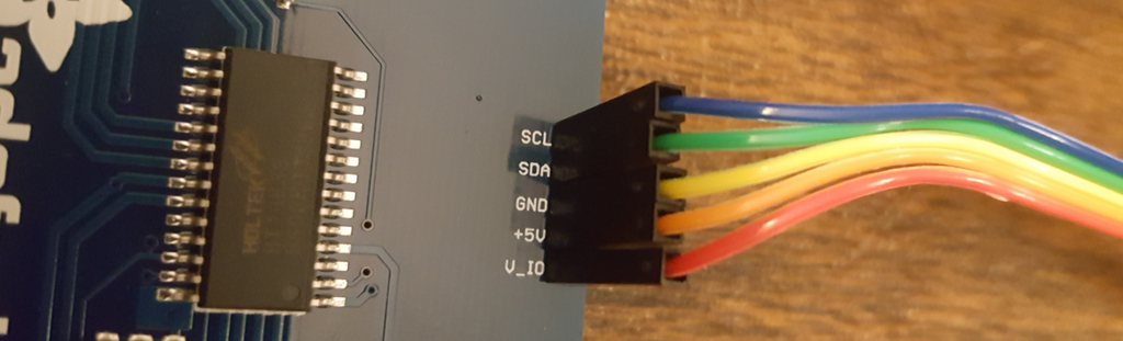 Wiring the LED backpack