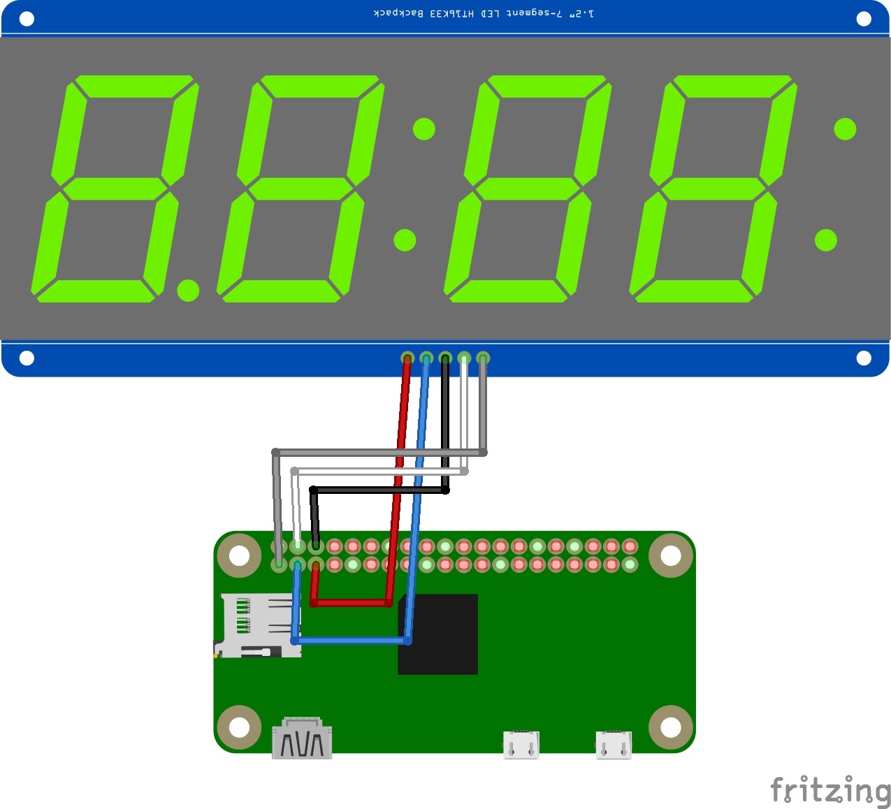 Wiring Diagram for LED Display